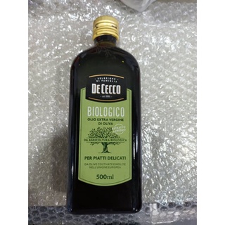 De Cecco Blologico Olio Extra Verging Di Oliva น้ำมันมะกอก 500 มล.