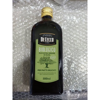 De Cecco Blologico Olio Extra Verging Di Oliva น้ำมันมะกอก 500 มล.