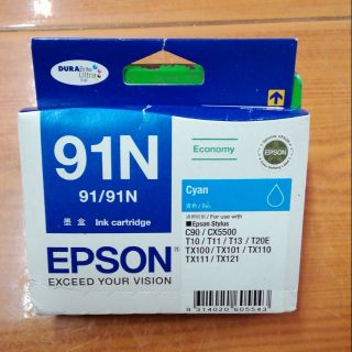 หมึกเติม Epson 91N Cyan original