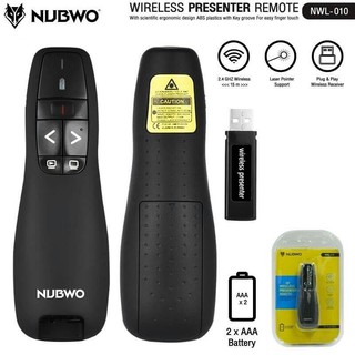 NUBWO NWL-010 Wireless Presenter Remote