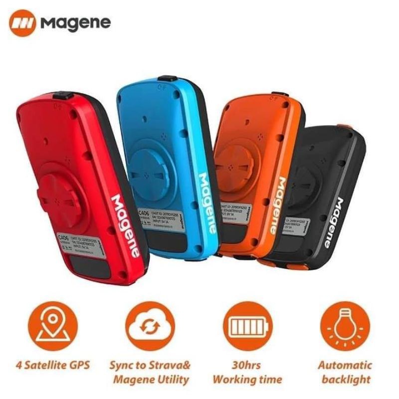 ไมล์จักรยานMagene C406 PRO,C406 Bimdle Set +เครื่องวัดรอบขาIP66+เครื่องวัดหัวใจIP67
