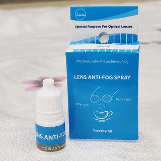 LENS ANTI-FOG SPRAY น้ำยาป้องกันฝ้า 20 มิล. สำหรับแว่นตาว่ายน้ำ หน้ากากดำน้ำ ใสเต็มประสิทธิภาพ มุมมองชัดเจน ปลอดภัย