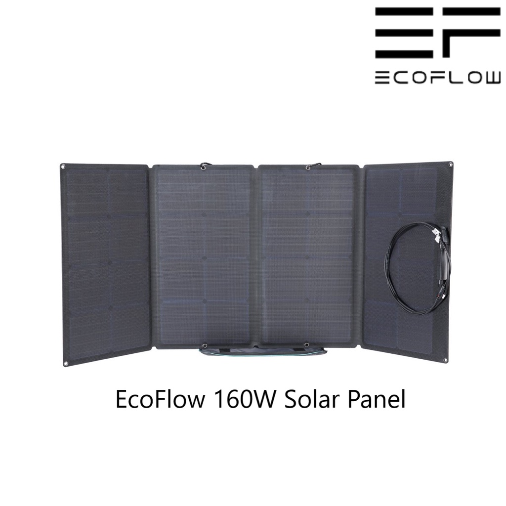 (พร้อมส่ง) EcoFlow 160W Solar Panel โซลาเซลล์