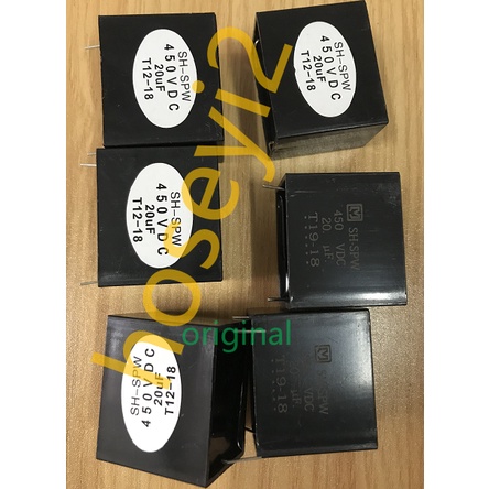 SH-SPW na DC 450vdc 450v 20uf 450v20uf 450VDC20UF ยี่ห้อใหม่ pxc6