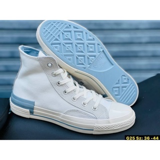 Converse รองเท้าผ้าใบผูกเชือกแบบหุ้มข้อพร้อมกล่อง