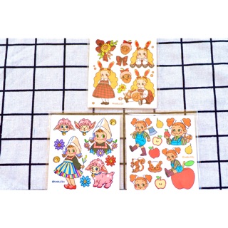 พร้อมส่ง✨Sticker no die cut สติ๊กเกอร์แบ่งขาย🌻