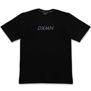 DXMN LOGO REFLECTIVE HOLOGRAM TEE