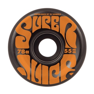 OJ | 55mm 78a Mini Super Juice Black Skateboard Wheels