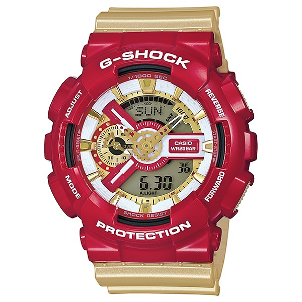 Casio G-Shock นาฬิกาข้อมือผู้ชาย สายเรซิ่น รุ่น Limited Edition GA-110CS-4ADR