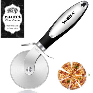 Walfos อุปกรณ์ตัดพิซซ่าแบบมืออาชีพเครื่องมือตัดล้อเดี่ยวพิซซ…