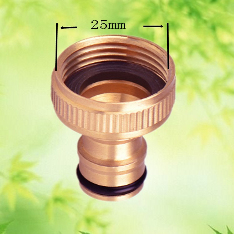 ZEN CONNECTOR IN 25MM TO QUICK COUPLING - BRASS - 521