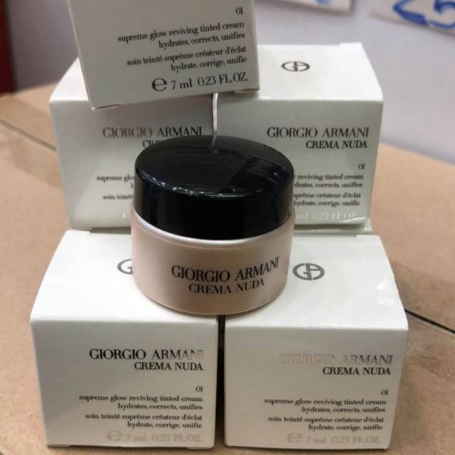 giorgio armani crema nuda supreme glow reviving tinted cream