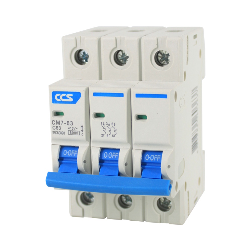 มินิ เซอร์กิต เบรกเกอร์ CM7-63 CCS 3P