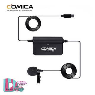 ไมโครโฟน COMICA CVM-SIG.LAV V05 Multi-functional SINGLE Lavalier Microphone USB Type-C For Smartphone &amp; Camera