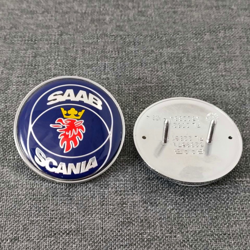 สติกเกอร์ตราสัญลักษณ์ 50 มม. 1 ชิ้น สําหรับ SAAB SCANIA 900 93 9000 - รูปที่ 4