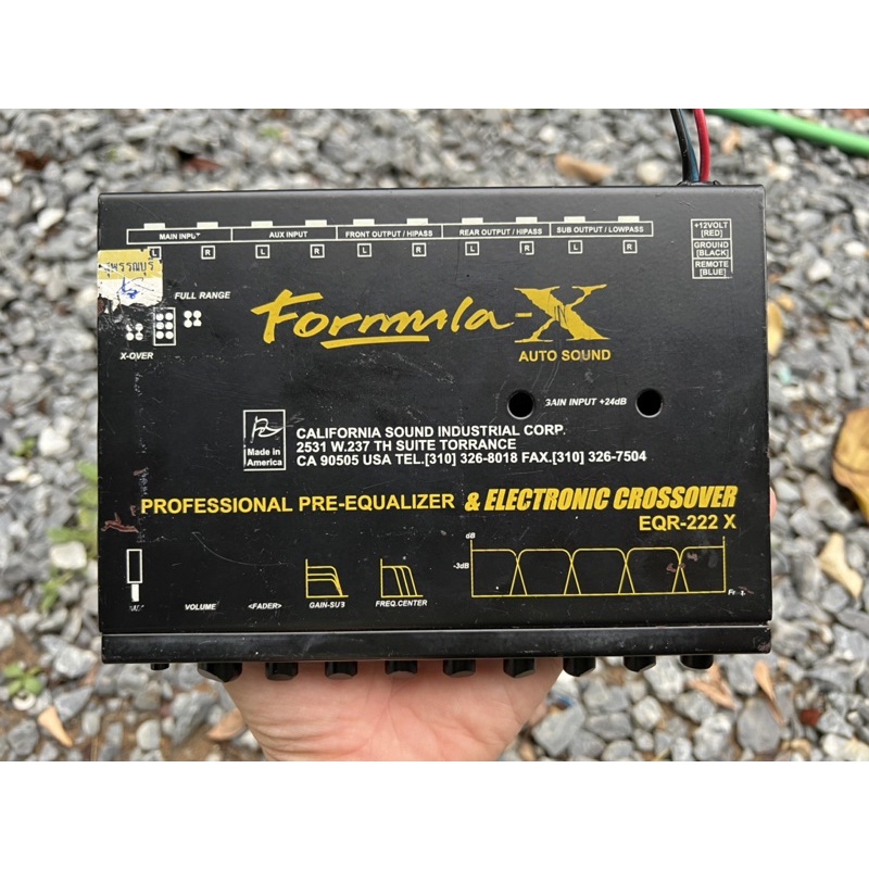 ปรี Formula-X EQR222X made in USA แท้งานเก่า