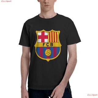 เสื้อยืดผ้าฝ้ายพิมพ์ลายZ.L.L Sport Barcelona สโมสรฟุตบอลบาร์เซโลนา Football T Shirt Men Tshirt เสื้อผู้ชาย เสื้อยืดผู้ชา