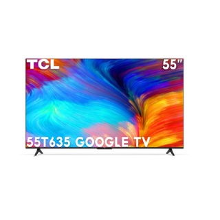 TCL UHD 4K 55T635 55 Inch T635 GOOGLE TV EDGELESS DESIGN 2022  img 1