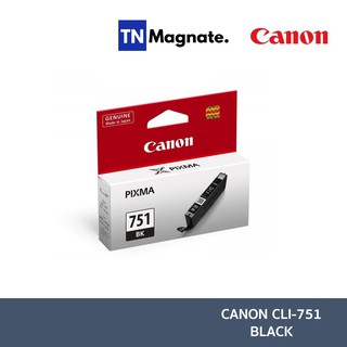 [หมึกพิมพ์] CANON [CLI-751BK] INK BLACK