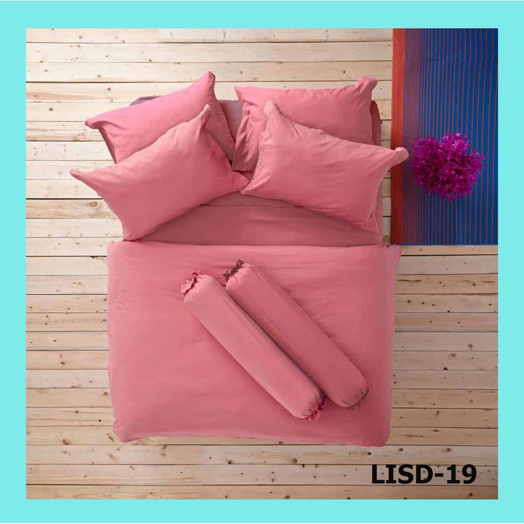 โลตัส ชุดผ้าปูที่นอน ● รวม ผ้านวม ● รหัส LISD-19 ( 5ฟุต / ควีน : 6ฟุต / คิง )