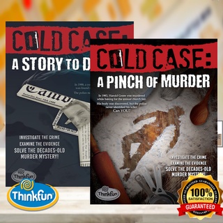 Cold Case: A Story to Die For / Cold Case: A Pinch of Murder THINKFUN [ของแท้]