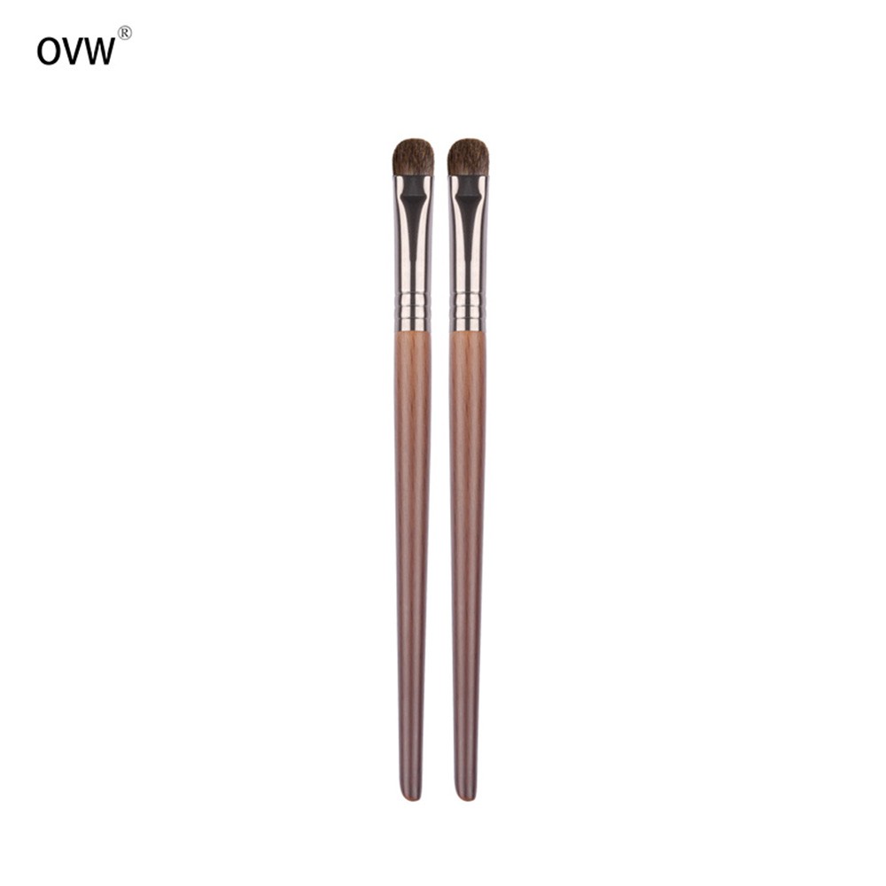 【OVW】 แปรงแต่งหน้าขนม้า แปรงอายแชโดว์ 2 ชิ้น XQ15*2
