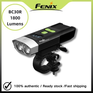 Fenix BC30R ไฟดิจิทัล 1800 ลูเมน หน้าจอ Oled แบตเตอรี่ในตัว 5200mAh สําหรับขี่จักรยานกลางแจ้ง