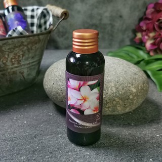 BYSPA น้ำมันนวดตัวอโรมา Aroma massage Oil กลิ่น ลีลาวดี Frangipani 100 ml.