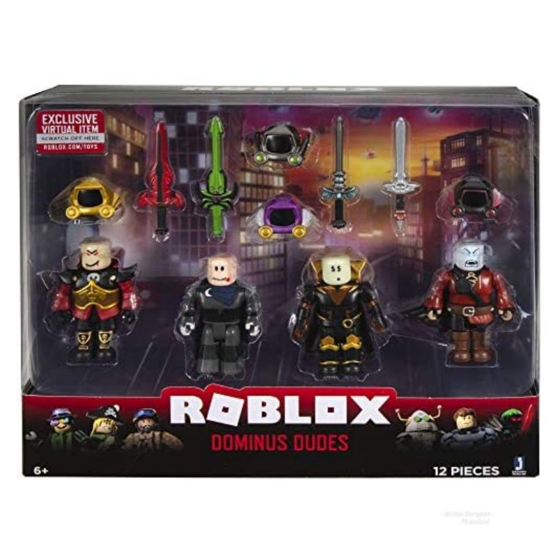 ฟ กเกอร Roblox Dominus Dudes 4 Core ของเล นส าหร บเด ก 1 953 - roblox black dominus palliolum