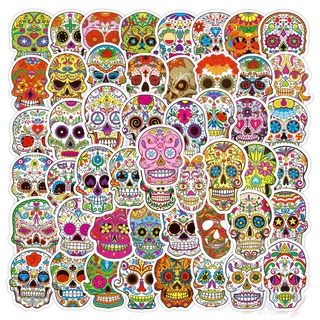 ❉ Psychedelic Horror Skull - Series 02 สติ๊กเกอร์ ❉ 50Pcs/Set Punk Mixed Decals Doodle สติ๊กเกอร์