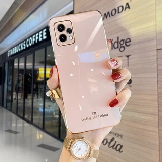เคส Realme 9 PRO เคส Realme 9 เคส Realme 9 PRO Plus Realme 8i Realme 9i Realme C35 Realme 5 5i 5s C3 Realme C15 9 PRO โทรศัพท์แฟชั่นขอบตรง ZB