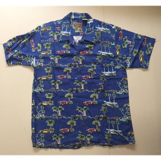 เสื้อสไตล์ฮาวายลายรถ แบรนด์ Pineapple Connection