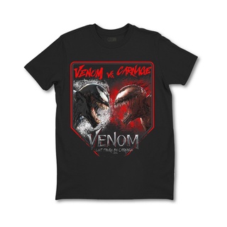 เสื้อยืด พิมพ์ลาย Marvel Venom Battle สําหรับผู้ชาย และผู้หญิง