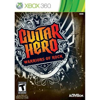 แผ่น XBOX 360 Guitar Hero Warriors of Rock ใช้กับเครื่องที่แปลงระบบ JTAG/RGH