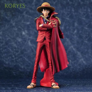 ฟิกเกอร์ Koryes Anime Luffy Figure Statue ของเล่นสําหรับเด็ก 20th Anniversary