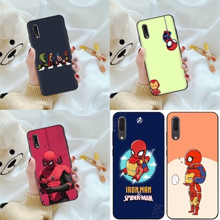 เคสโทรศัพท์มือถือ ลาย Marvel Iron Spider Man สําหรับ Huawei Y5P Y6P Y8P Y7A Y9A Mate 10 20 Lite Pro 74Mia