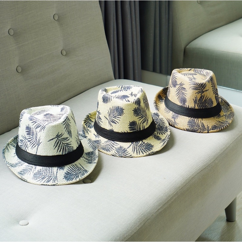 HatforU  หมวกปานามา ปีกสั้น หมวกผู้ชาย <<พร้อมส่งจากไทย>> ราคา ถูกที่สุด ดีลบีเคเค แกลเลอรีภาพที่ 4