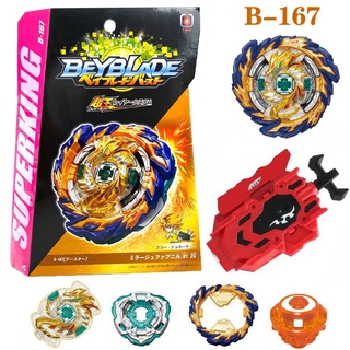 ของเล่นลูกข่าง Beyblade B-167 B-164 B-163 B-160 B-159 B-145  พร้อมกล่องและสายปล่อยลูกข่าง