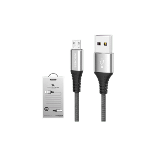 Sendem M13S สายชาร์จ ยาว 3 เมตร ชาร์จเร็ว 3A WOVEN FABRIC USB CABLE พร้อมส่ง ประกันศูนย์ 1 ปี