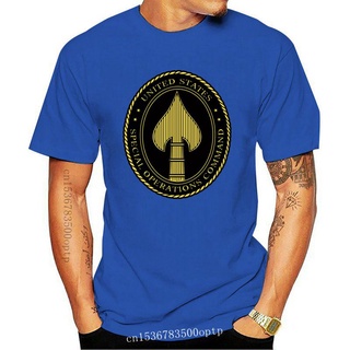 [COD]ขายดี เสื้อยืดลําลอง แขนสั้น พิมพ์ลาย USSOCOM LAadig98MNhpgl81