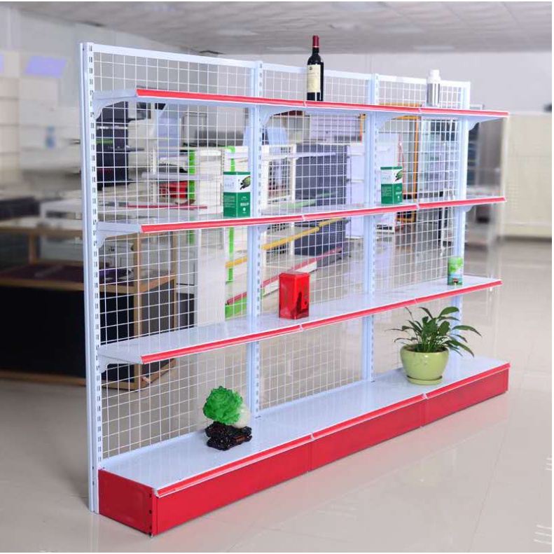 ชั้นวางสินค้ามินิมาร์ท  ใช้เปิดร้านซุปเปอร์มาเก็ตและสะดวกซื้อ สวยแข็งแรงดี ขนาดยาว270CM