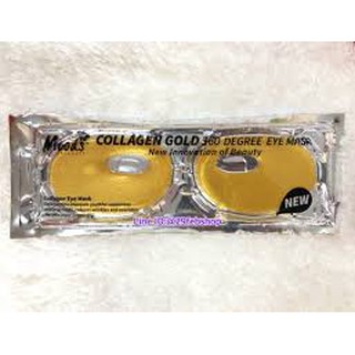 Moods Collagen gold 360 degree eye mask มาส์กบริเวณรอบดวงตา 25g