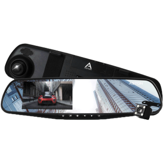 [864 บ. โค้ด 7DD1215] ASTON Super 9 กล้องติดรถยนต์ 2 กล้องหน้าหลัง+ จอด้านซ้าย+เลนส์กล้องขวา+กระจกตัดแสง รับประกันสินค้า 1 ปี