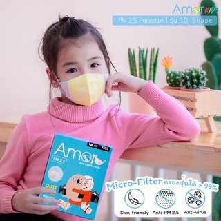 Children Mask Antivirus แมส3D สำหรับเด็ก ป้องกันฝุ่นและไวรัส เชื้อโรค