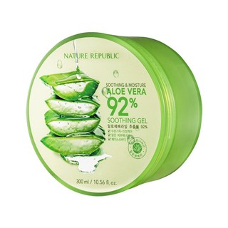 Natural republic soothing &amp; moisture aloe vera 92% 300ml.