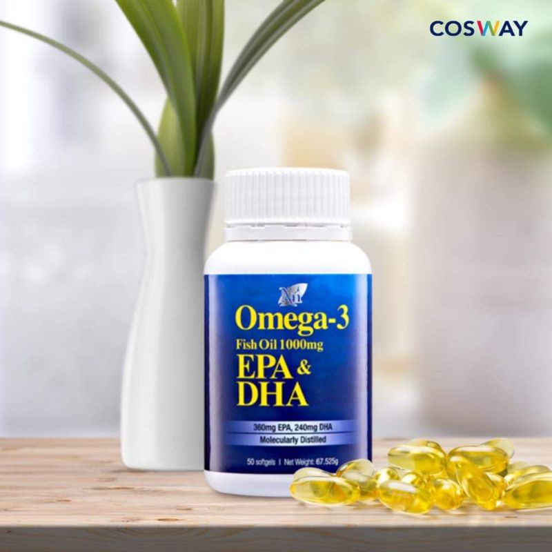 Nn Omega-3 Fish Oil 1000มก. (50ซอฟเจล)