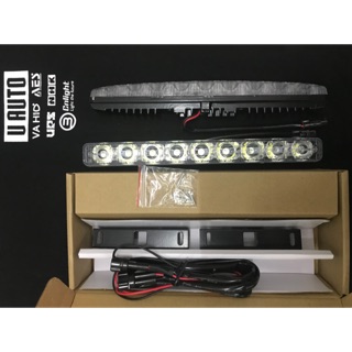 ไฟเดย์ไลท์ LED  ไฟ DRL daytime running lights  9 จุด กันน้ำ 100 %