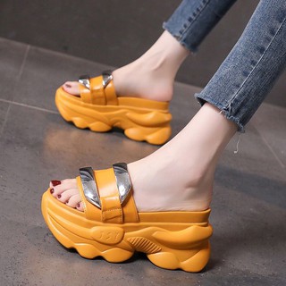 พร้อมส่ง!! รองเท้าส้นตึก สูง9cm size34-39