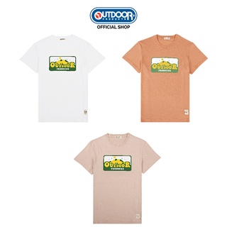 OUTDOOR PRODUCTS U EVERYDAY FOREST CAMP LOGO TEE  เสื้อยืดคอกลมแขนสั้นสกรีนหน้าเอ้าท์ดอร์ โปรดักส์ ODMTS แฟชั่น