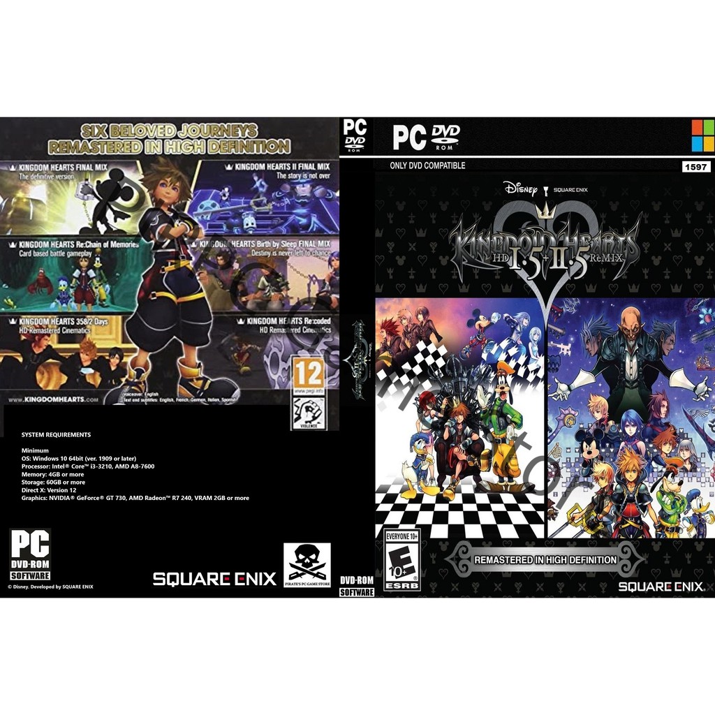 (PC DVD) KINGDOM HEARTS -HD 1.5+2.5 ReMIX-